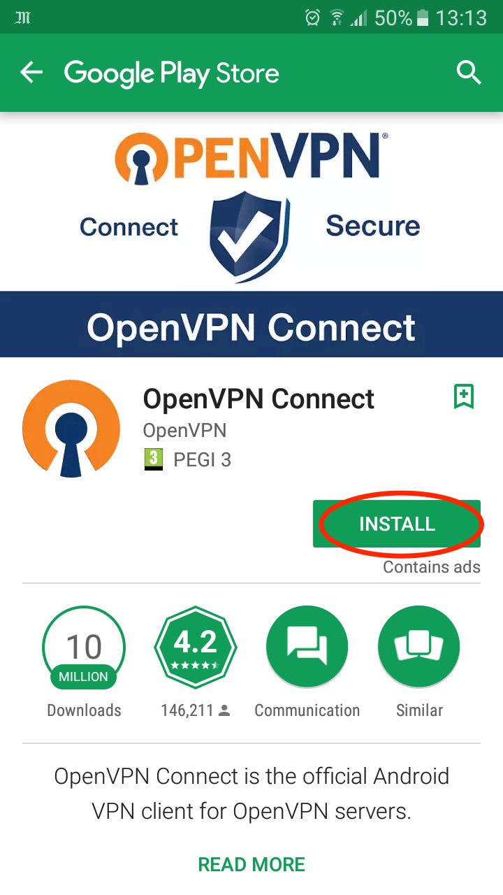 witopia openvpn setup for android